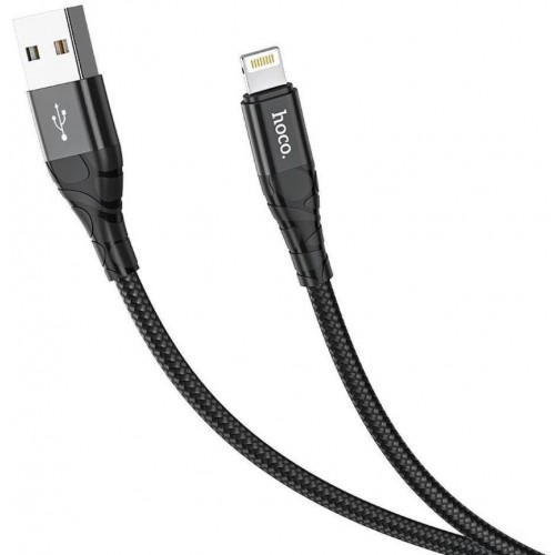 Кабель Hoco DU02 Lightning black