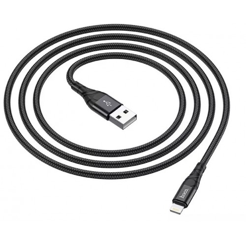 Кабель Hoco DU02 Lightning black