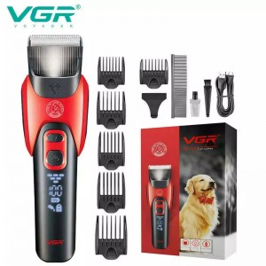 Машинка VGR V-208 RED (для підстригання тварин)