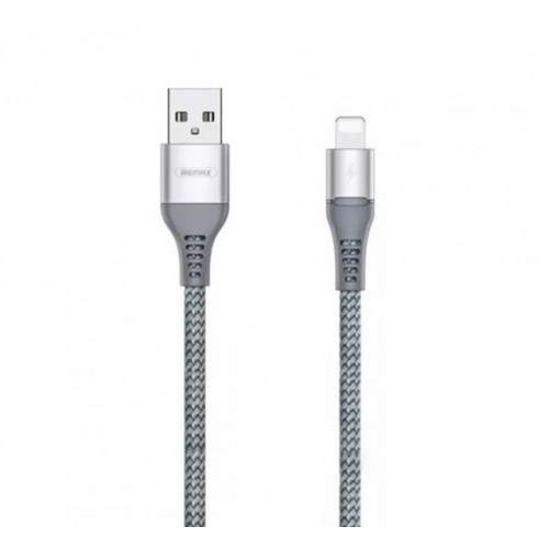 Кабель Remax Colorful Lightning silver