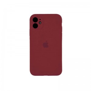 Чехол-накладка  Silicone Case iPhone 12/12 Pro (60) Pomegranate