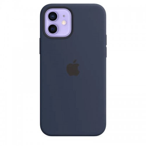 Чехол-накладка Silicone Case iPhone 12/12 Pro (58) Ice Cyan