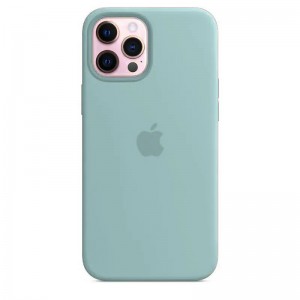 Чехол-накладка  Silicone Case iPhone 12/12 Pro (50) Spearmint green
