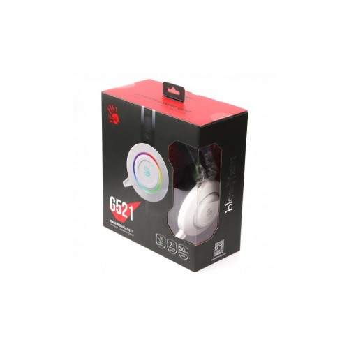 Наушники A4Tech G521 Bloody white