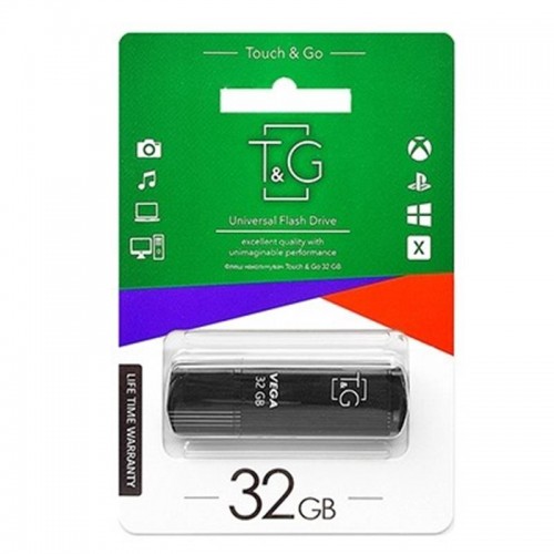 Флеш-накопитель USB 32Gb T&G 121 Vega series Black