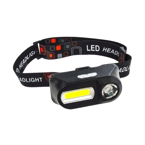 Ліхтар KX-1804-Led MicroUSB, 18650 (налобний)