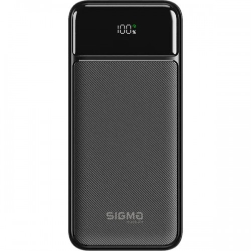 Power Bank Sigma X-power SI30A4QL PD+QC3.0 22.5W, LCD (30000mAh) Black