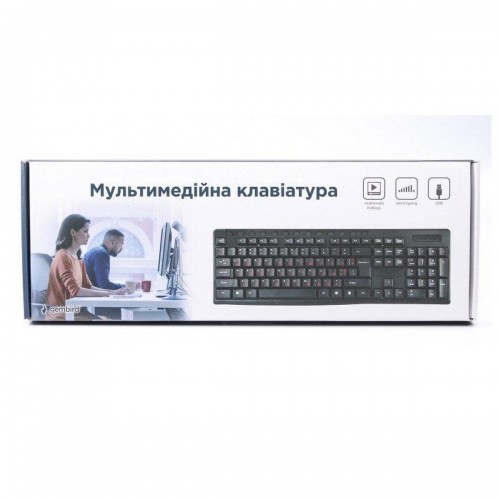 Клавиатура Gembird KB-UM-107-UA Multimedia USB black