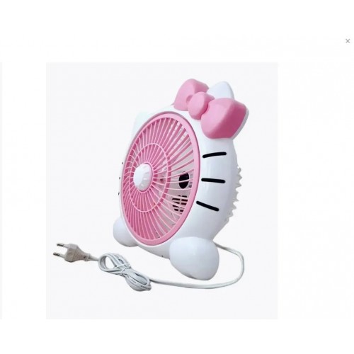 Настільний вентилятор AT-F2552 Kitty White/Pink