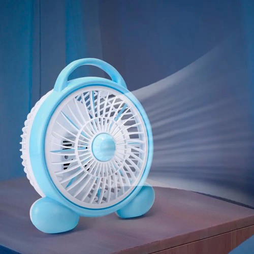 Настільний вентилятор AT-F2553 White/Blue