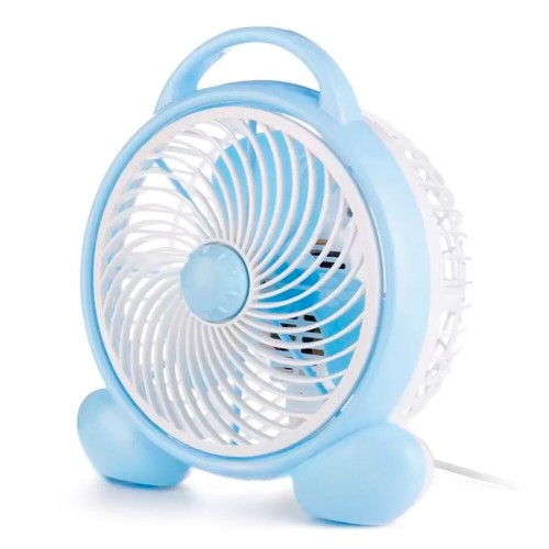 Настільний вентилятор AT-F2553 White/Blue