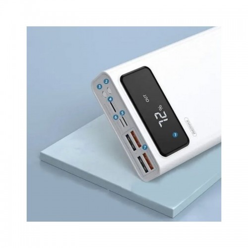 Power Bank Remax Lesu RPP-112 (30000mAh) white