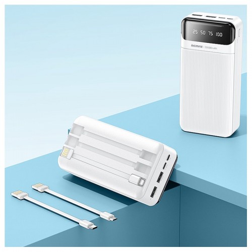 Power Bank Remax Lesu RPP-103 (30000mAh) white