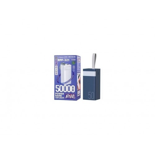 Power Bank Remax Chinen RPP-321 PD+QC3.0 22.5W (50000mAh) blue