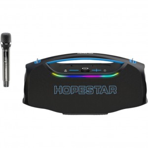 Портативна Bluetooth колонка Hopestar A60 Ultra 450W з мікрофоном black