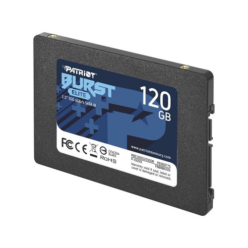 SSD-накопитель Patriot Burst Elite 120GB 2.5" SATAIII TLC 3D