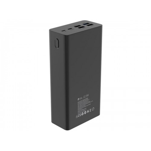 Power Bank Sigma X-power SI40A3QL PD+QC3.0 22.5W, LCD (40000mAh) black