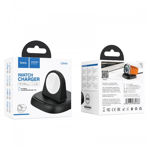 БЗУ Hoco CW44 Portable Wireless Charger for Apple Watch Black