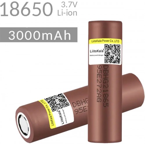 Акумулятор LiitoKala 18650 (3000mAh) Lii-HG2