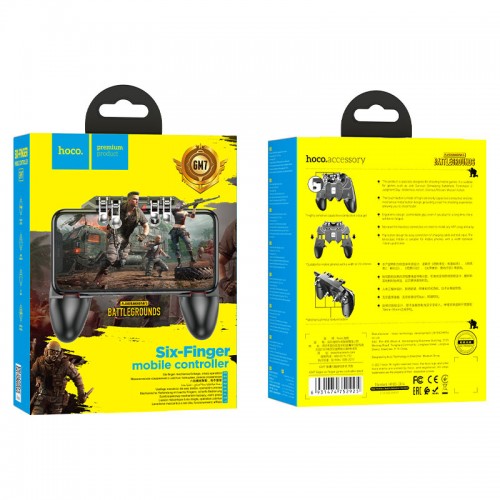 Игровой держатель для телефона HOCO GM7 Eagle Black