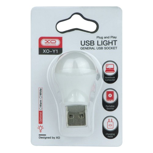 USB Led лампа XO Y1 Белая