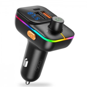 FM-трансмиттер XO BCC09 (АЗУ 2USB, PD+QC3.0, 25W)