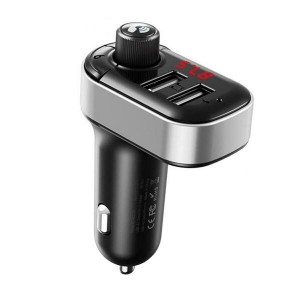 FM-трансмиттер XO BCC10 (АЗУ 2USB, 3.1A)