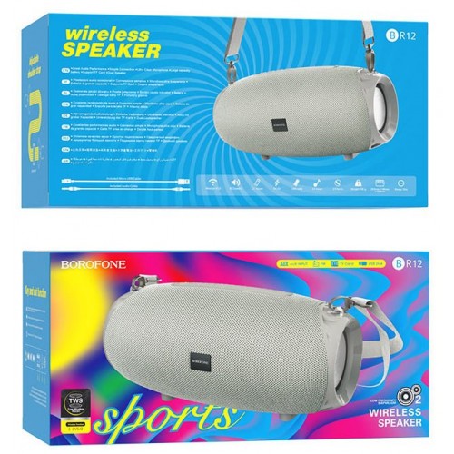 Колонка Borofone BR12 Grey