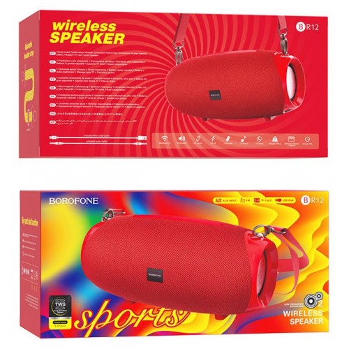 Колонка Borofone BR12 red
