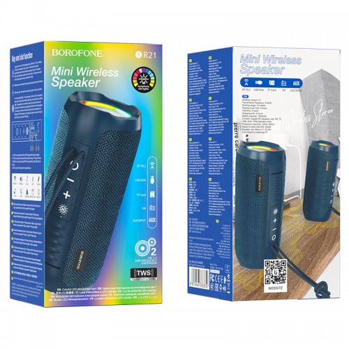 Колонка Borofone BR21 Blue