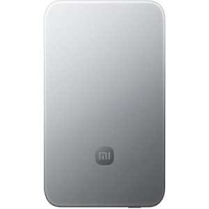 Зовнішній акумулятор Xiaomi UltraThin Magnetic Power Bank 5000 15W Glacier Silver