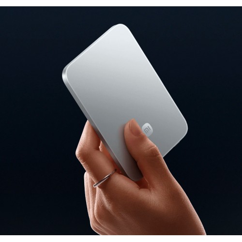 Зовнішній акумулятор Xiaomi UltraThin Magnetic Power Bank 5000 15W Glacier Silver
