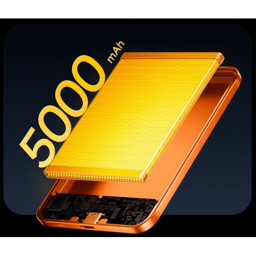 Зовнішній акумулятор Xiaomi UltraThin Magnetic Power Bank 5000 15W Glacier Silver