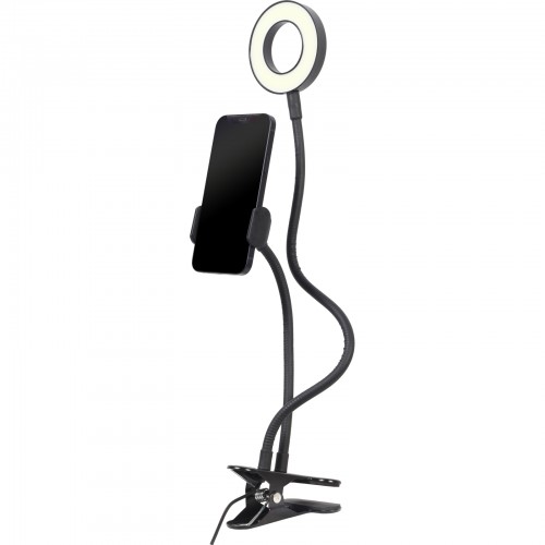 Кольцевая лампа Gembird LED-RING4-PH-01 Selfie-Ringlicht mit Handyhalterung
