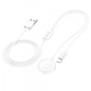 БЗУ Borofone BQ22 2in1 Wireless White