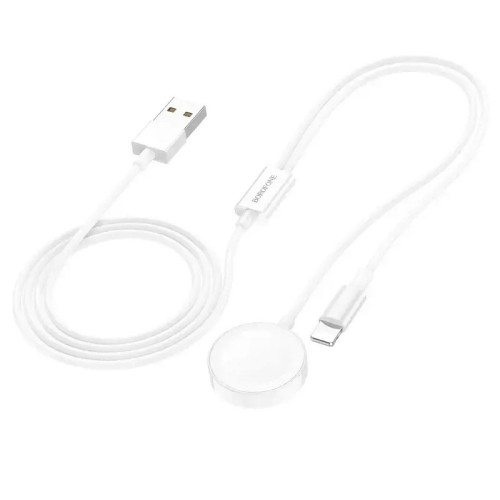 БЗУ Borofone BQ22 2in1 Wireless White