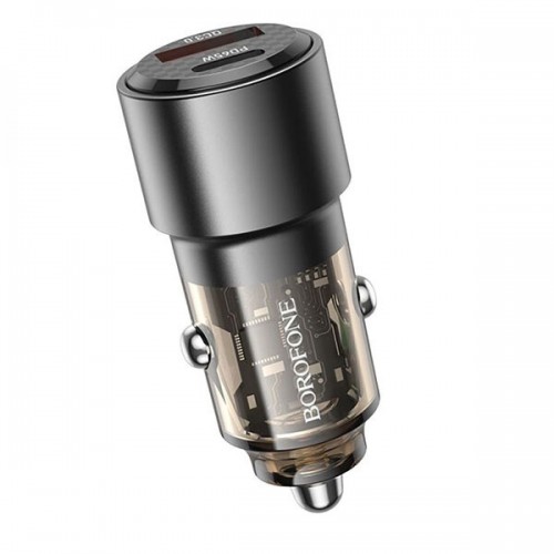АЗУ Borofone BZ20A PD+QC3.0 (АЗП USB, Type-C, 83W) Black