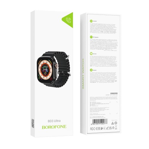 Смарт-часы Borofone BD3 Ultra Black