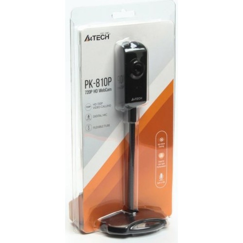 WEB-камера A4Tech PK-810P, 720P, USB2.0, MIC