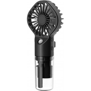Портативный вентилятор с водяным охлаждением Spray Fan 9118 Black