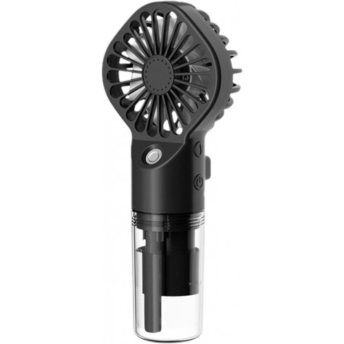 Портативный вентилятор с водяным охлаждением Spray Fan 9118 Black