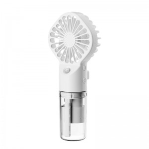 Портативный вентилятор с водяным охлаждением Spray Fan 9118 White