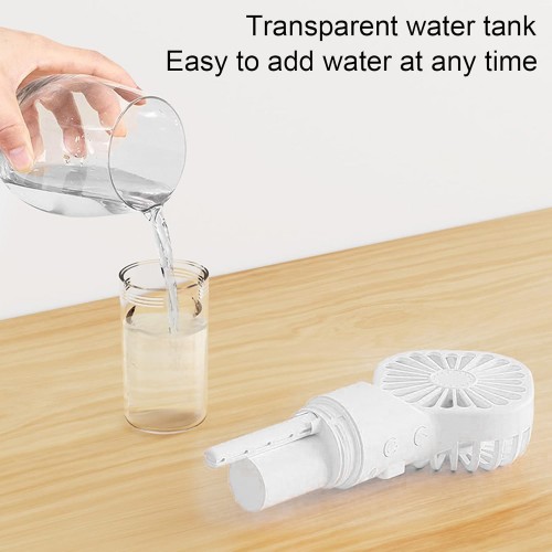 Портативный вентилятор с водяным охлаждением Spray Fan 9118 White