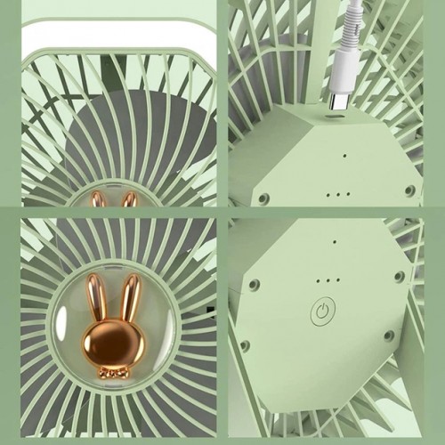 Настільний вентилятор FAN U8 green