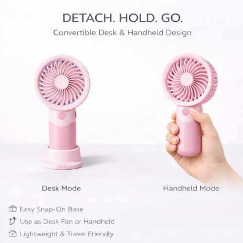 Портативный вентилятор MINI FAN SD-30 pink