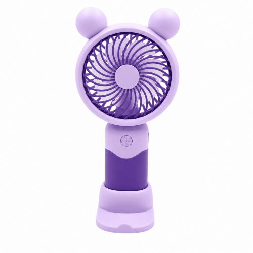 Портативный вентилятор MINI FAN SD-88 Mickey purple