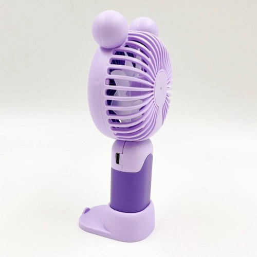 Портативный вентилятор MINI FAN SD-88 Mickey purple