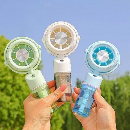 Портативный вентилятор с увлажнителем SPRAY FAN GG-8801 blue