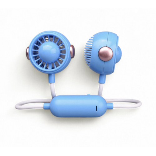 Портативный вентилятор на шею Summer fan SM-A8 blue