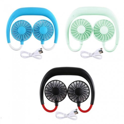 Портативный вентилятор на шею Wearable Ssports Fan ZY-A1 mint